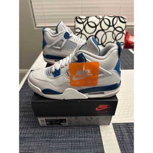 Nike Jordan Retro 4 Military Blue GS Size 6.5Y